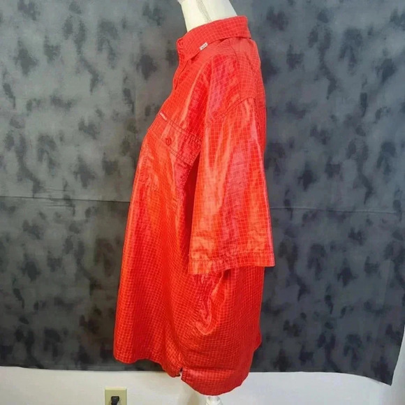 Ecko Unltd. Red Grid Pattern Men's Button Up Streetwear Size XL - Picture 3 of 9